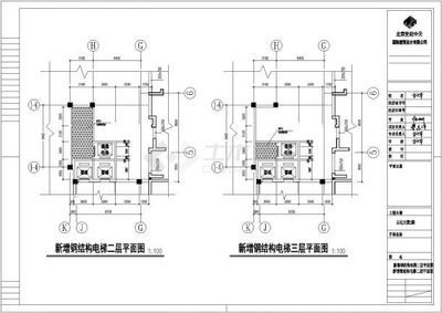 鋼結構電梯施工圖（鋼結構電梯施工圖案例分析）