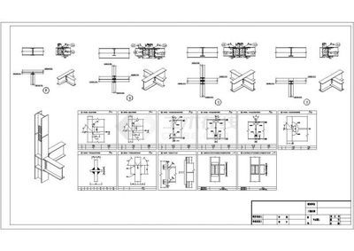 鋼結構圖樣（鋼結構圖樣設計要點鋼結構圖樣設計要點鋼結構圖樣審核流程）