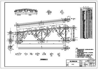 鋼結構屋架設計計算書