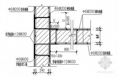 磚混結構墻體加固方案設計圖紙