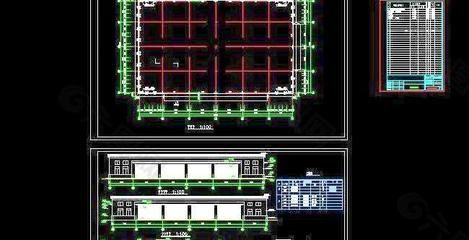 鋼結構廠房建筑圖（鋼結構廠房建筑圖包含哪些內容）