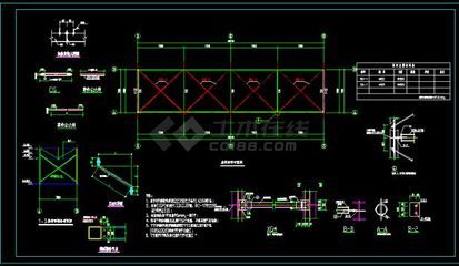 加油站罩棚施工方案（加油站罩棚施工技術要點） 建筑效果圖設計 第3張