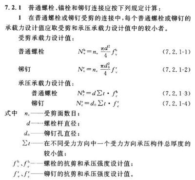 螺栓抗剪強度設計值表手冊（螺栓抗剪強度計算方法詳解螺栓抗剪強度設計值最新規范） 北京鋼結構設計 第2張